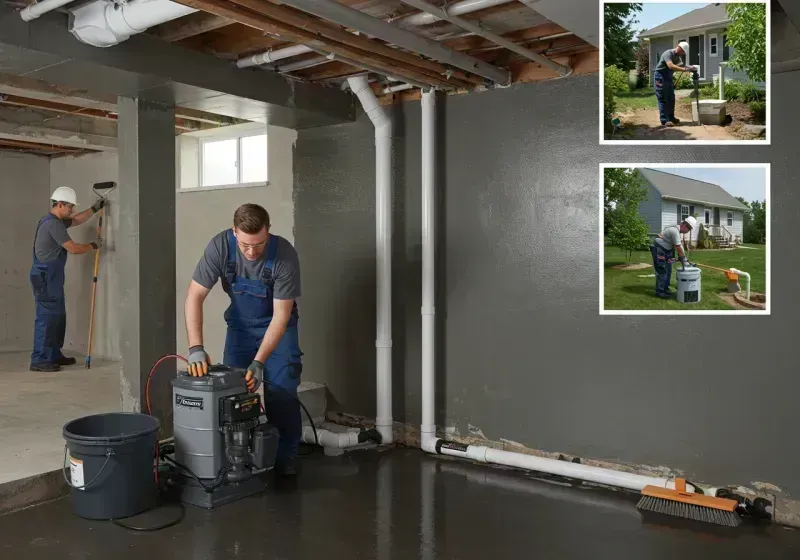 Basement Waterproofing and Flood Prevention process in Manchester, IA